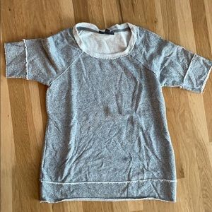 Maternity short sleeve sweatshirt